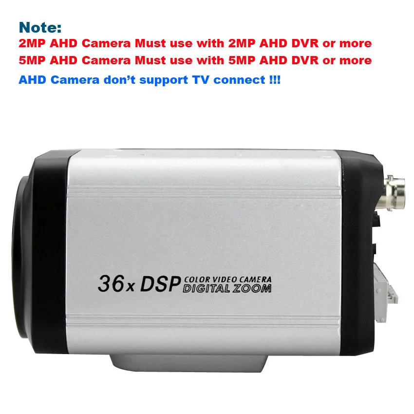 SMTKEY беспроводной пульт дистанционного управления 36x5MP AHD Автофокус ZOOM BOX камера