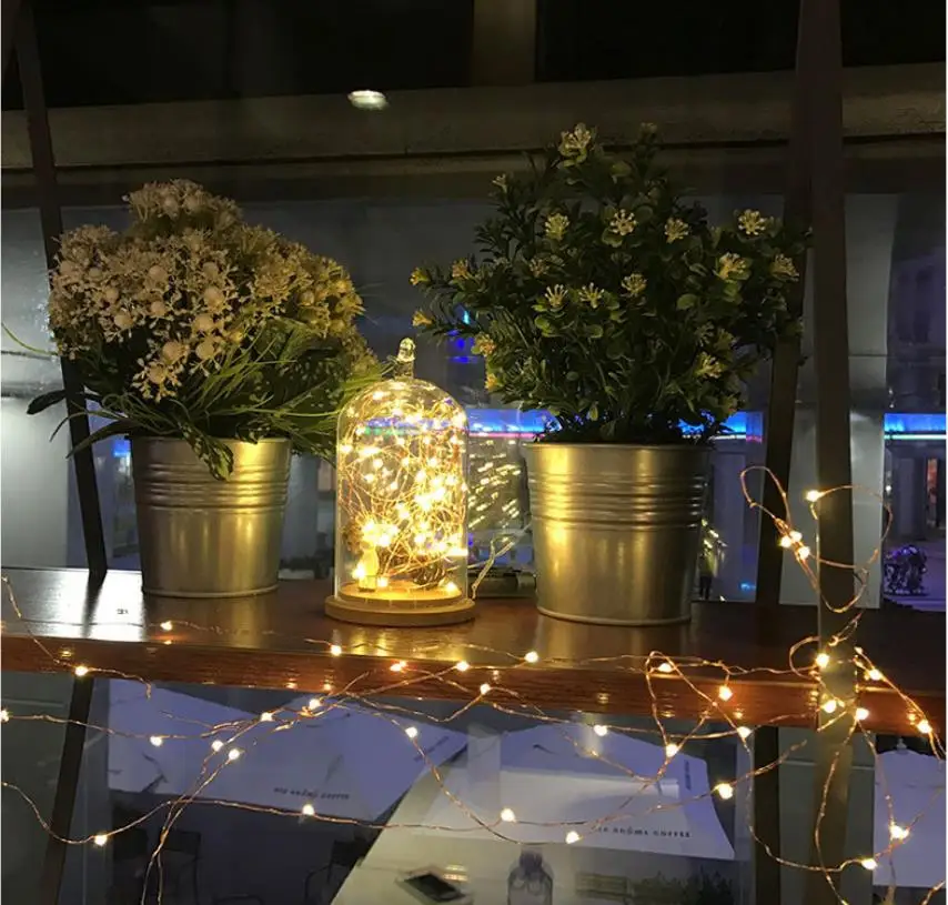 Гирлянда с 5 Светодиодами водонепроницаемая IP65 2 м|Праздничное освещение| |