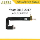821-00482-A 821-00828-A для MacBook Retina 12 дюймов, A1534, 2016, 2017, плата питания постоянного тока IO USB-C, плата питания с кабелем