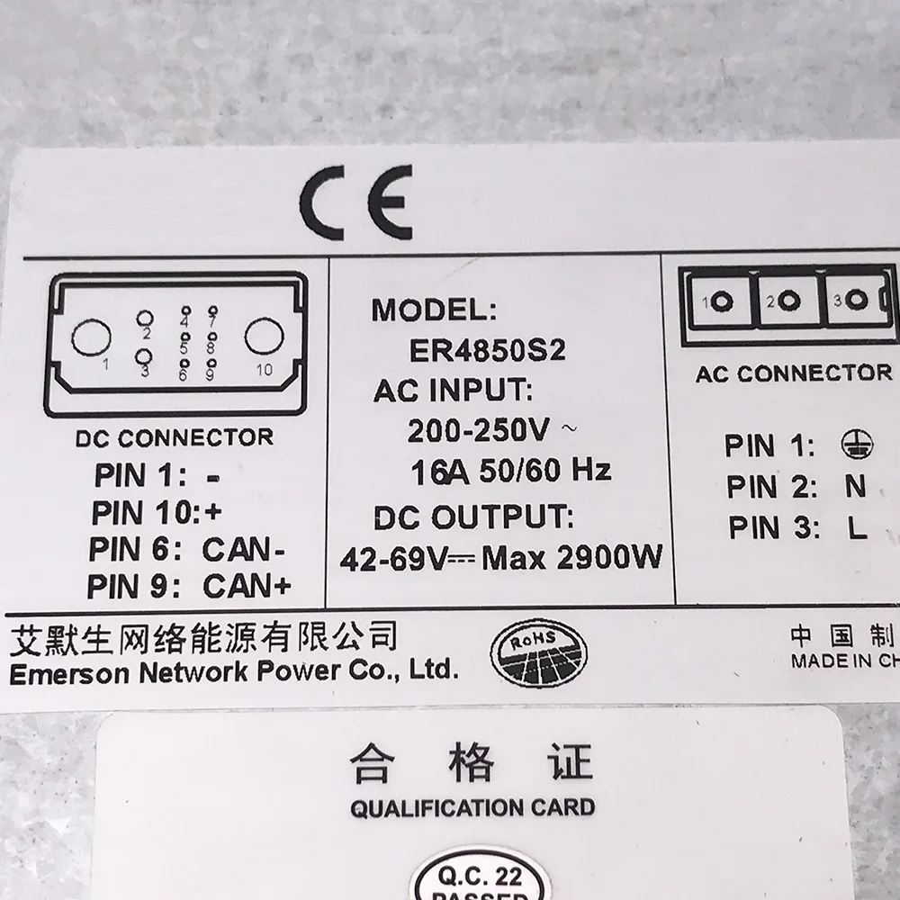 

For Emerson ER4850S2 Communication Power Module Perfect Test