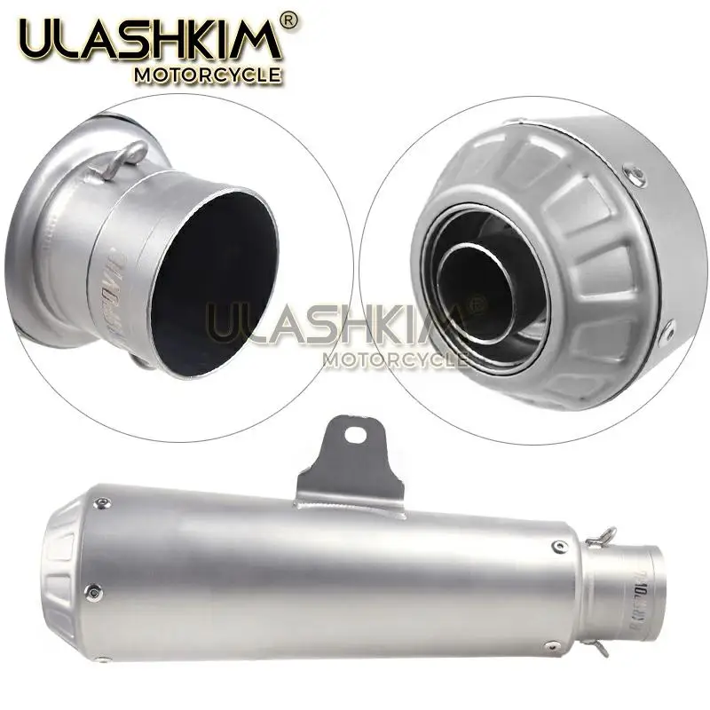 

Motorcycle Full System Exhaust Muffler Escape Middle Link Contact Pipe Slip On For Yamaha YZF R3 R25 MT03 MT-03 YZF-R3 2014-2018