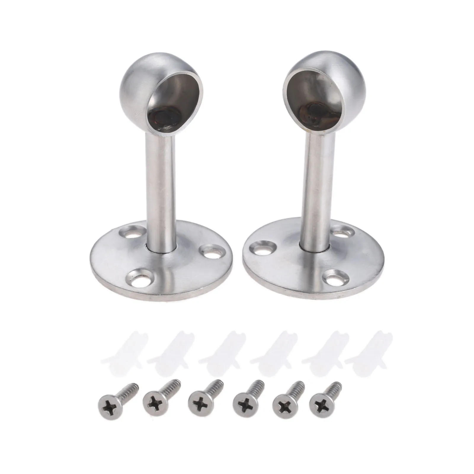 2 шт. направляющие для одежды из нержавеющей стали|Кронштейны| |