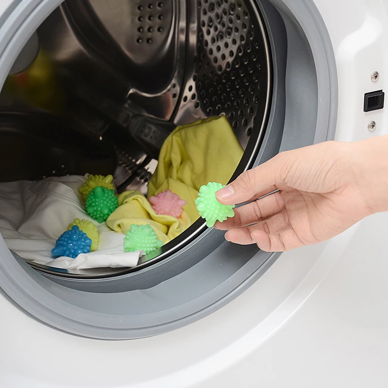 

5PCs Laundry Ball For Household Cleaning Washing Machine Clothes Softener Starfish Shape Solid Cleaning Balls Clean About Home