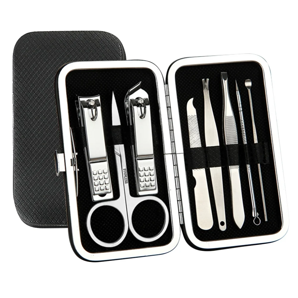 Набор зажимов для ногтей маникюрные ножницы из нержавеющей стали 8 шт. кусачки