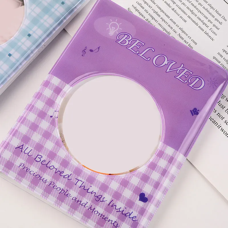 Мини фотоальбом с прозрачными карманами и держателем для карт Фотоальбом Instax Fuji