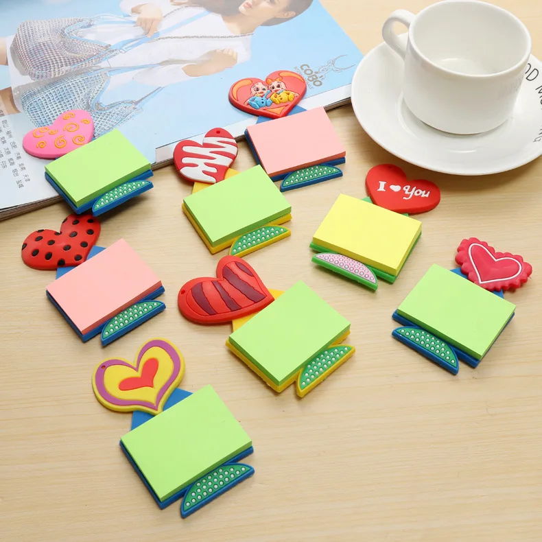 

3d-наклейки в виде сердца для холодильника