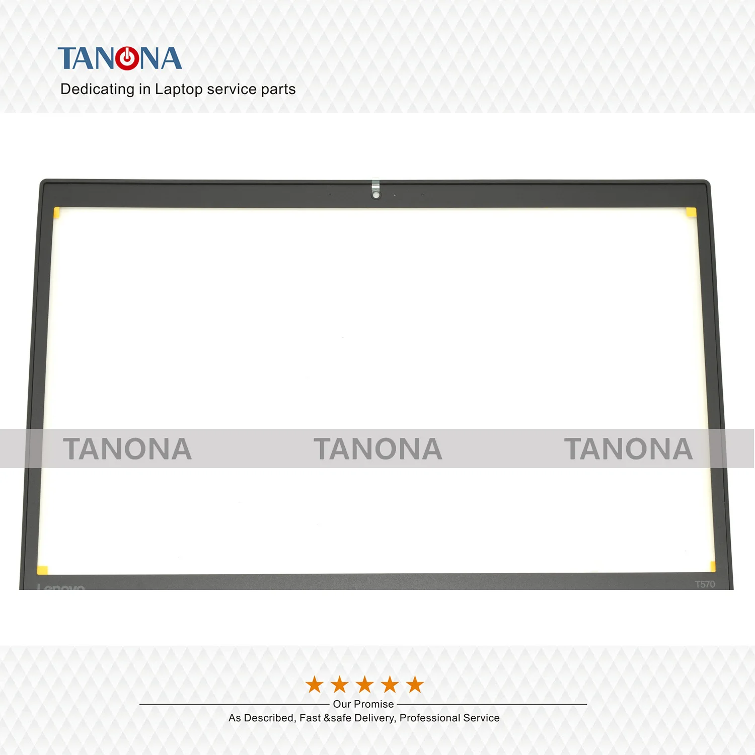 Оригинальный Новый 01ER036 черный для Lenovo ThinkPad T570 LCD Безель экран передняя крышка CAM