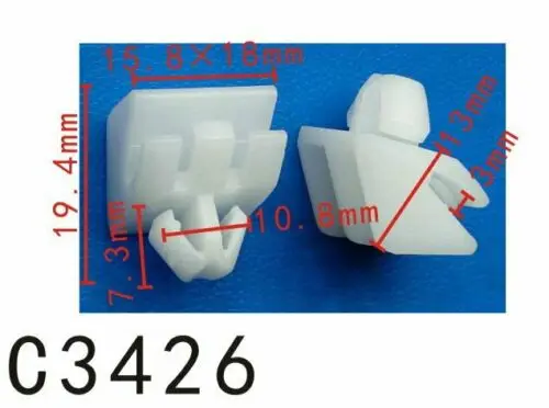 

100x / 500x OEM качественный рокер формовочный зажим для Benz A0019910371