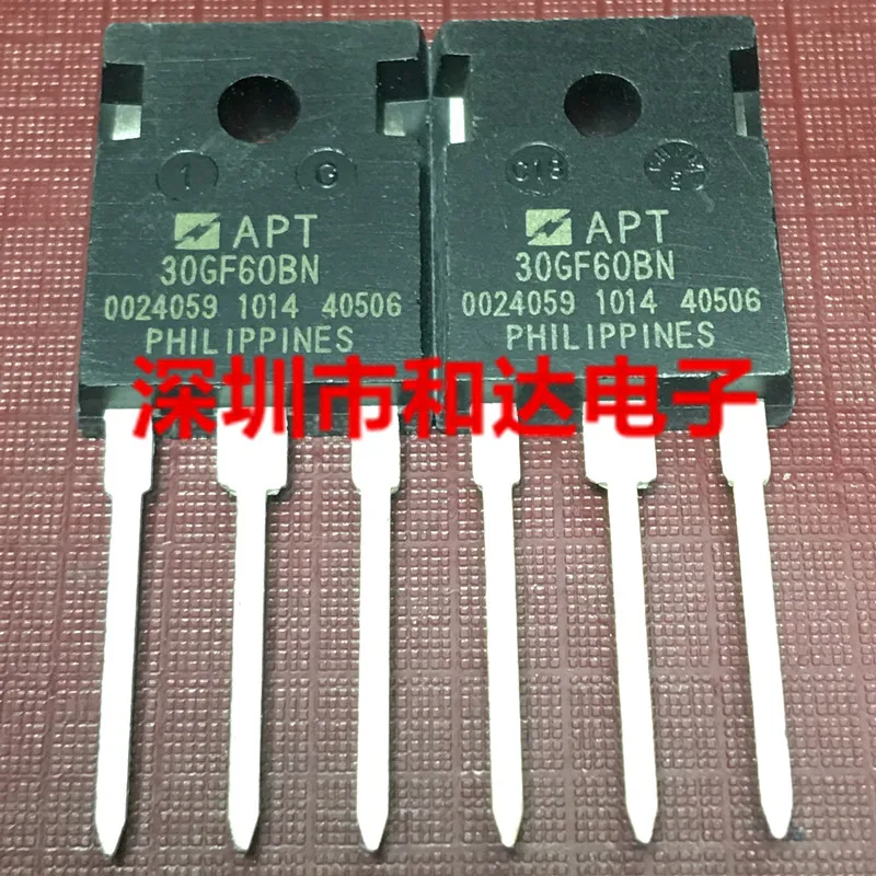 

(5 шт.) APT30GF60BN 30GF60BN TO-247 / APT25GP120BG 1200V 33A / APT35GP120B2DQ2G 1200V 96A / APT5020BNR 500V 28A TO-247