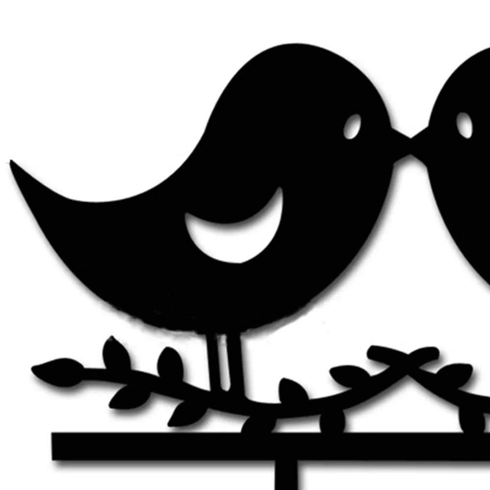 Акриловая Пара Птицы Свадебная вставка для торта s Топпер красивый торт День