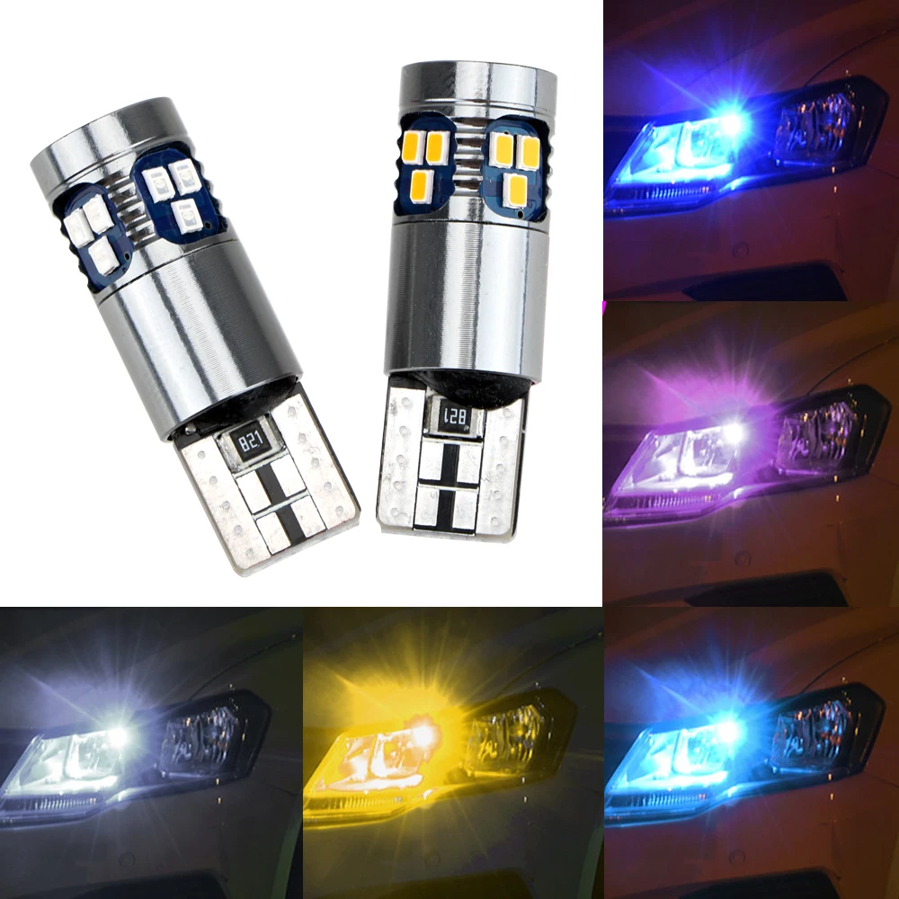 LEEPEE Led Автомобильная супер яркая 18 SMD сигнальная лампа T10 W5W автомобильный