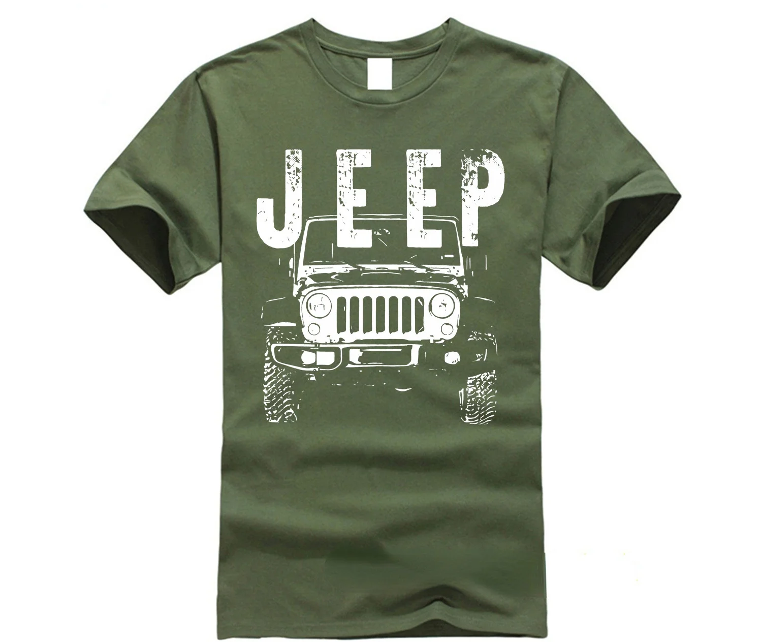 

2021 New Jeep Couple T-shirt High Quality Short-sleeved T-shirt Classic Men's T-shirt for Men