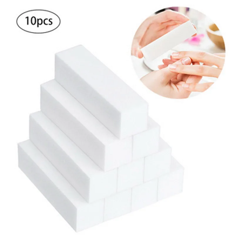 

10/20PCS Nail File Set Sanding Double-sided Buffer Block Pedicure Buffing Polish Beauty Grind Nail Files Kit Manicure Tools