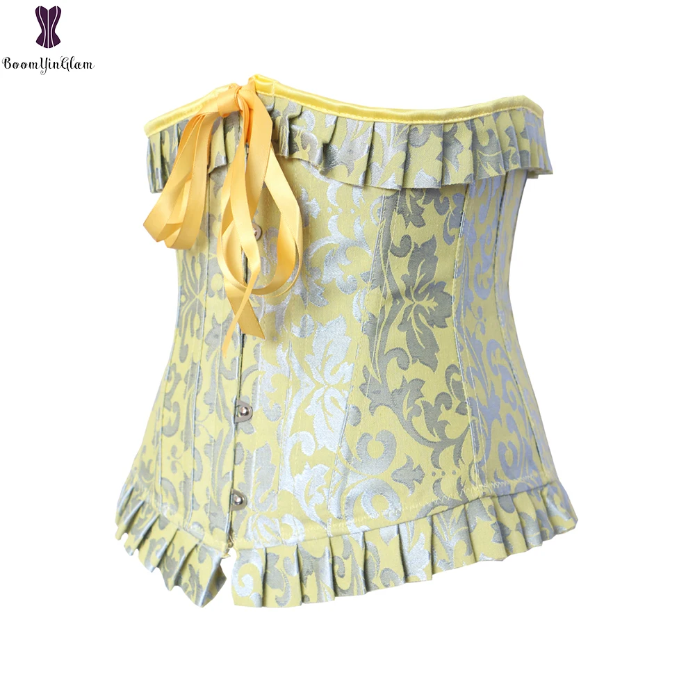 

Тренажер для талии, Женский корсет, корсет с оборками и стрингами, 14 размеров, S-XXL #2838