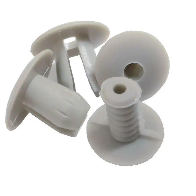 50 шт. Пряжка заднего бампера зажим радиатора серая отделка панели подкладка