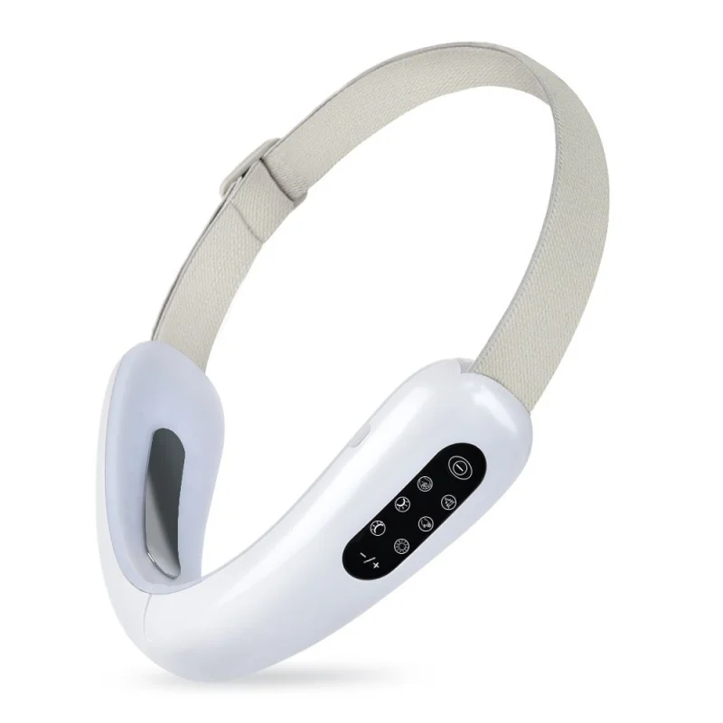 

Microcurrent Electric Face Massager V Face Shaping Adjustable 26 To 75 Degrees Hot Compress Function English Voice Broadcast