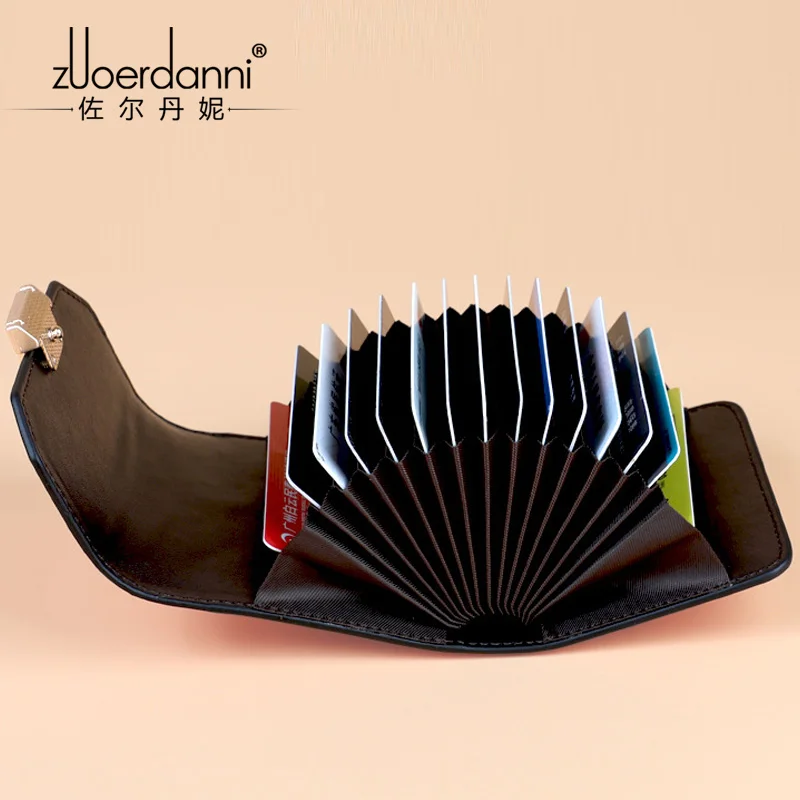 Сумка для кредитных карт с защитой от кражи женский многофункциональный