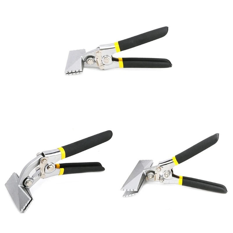 

Sheet Metal Bending Pliers Hand Seamer Wide Jaw Straight 80mm/150mm Elbow 80mm Dropshipping