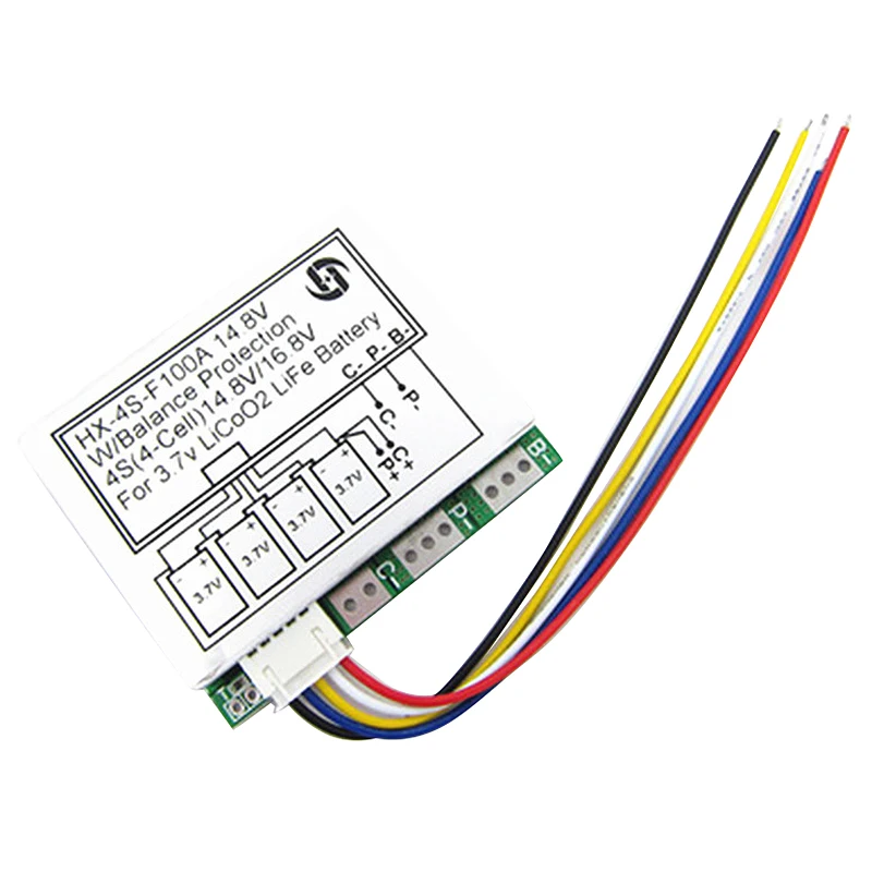 Горячая 4S 12 8 V 14 литиевая батарея Срок службы LiFePO4 Li Ion Lipo Защитная плата баланс 100A