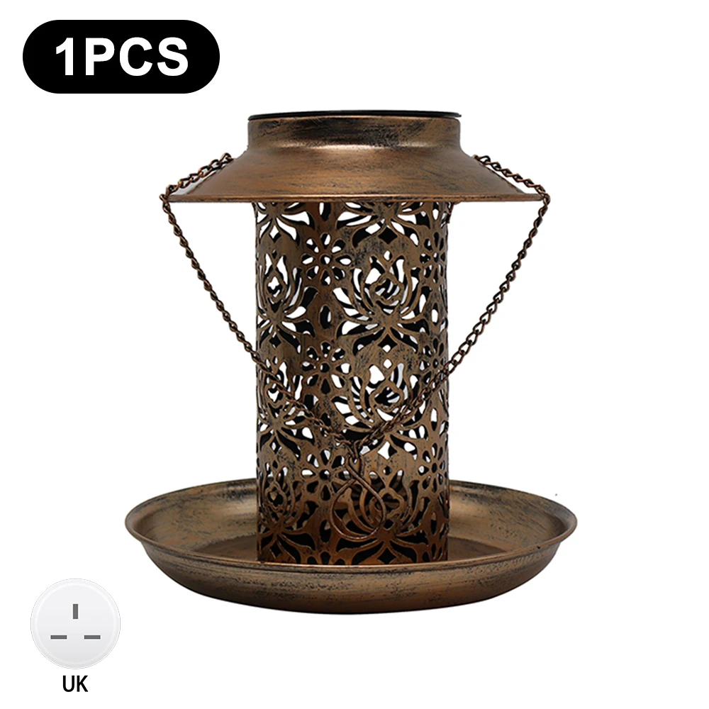 

Солнечный Мощность Солнечный Фонари светильник кормушка для птиц на солнечных батареях Фонари s прочный eco-friendly наружная подвесная подсвет...