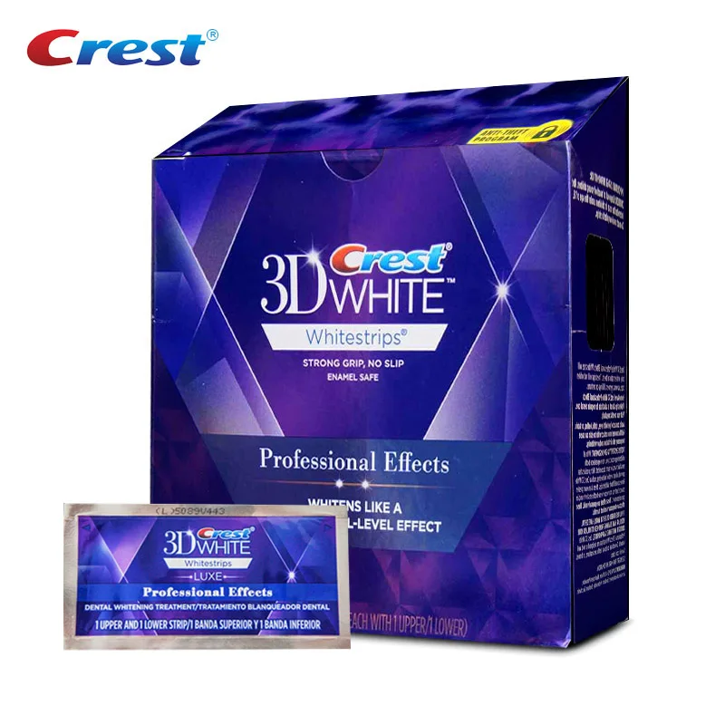 3D Белый Whitestrips профессиональный уровень эффектов отбеливание зубов Уход за полостью рта 5 шт. уголь отбеливание зубов полоски в подарок