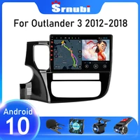 srnubi android 10 car radio for mitsubishi outlander 3 gf0w gg0w 2012 2018 multimedia video player 2 din 4g fm wifi stereo dvd