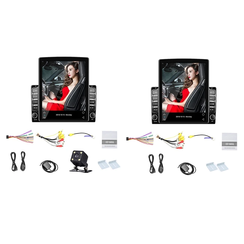 Автомобильный 10 дюймов Android 9 1 вращение IPS Sn автомобильный мультимедийный DVD GPS