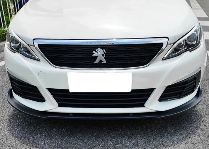 Задний спойлер для Peugeot 308 2016 2018 задний ABS диффузор переднего бампера|Спойлеры и