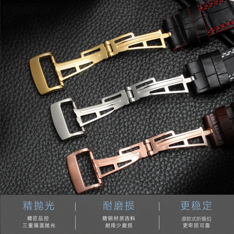 watch band For AP15710 15703 26470 26133 Series cowhide watch chain  watch band men's 28mm