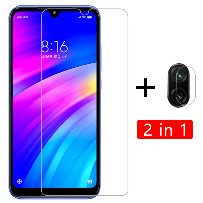 

case on redmi 8a 7a 6a 8 7 6 a cover tempered glass camera lens film for xiaomi ksiomi xiomi xiami xaomi readmi a8 a7 a6 coque