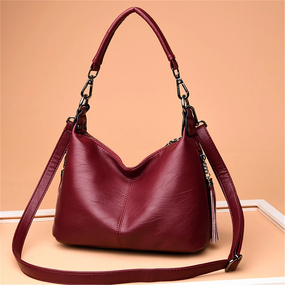 Новые женские ручные сумки на плечо 2018 роскошные с кисточками дизайнерские