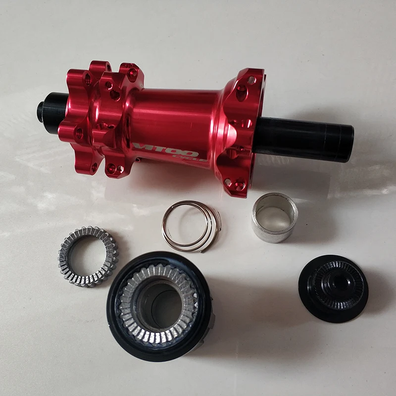 Vitoocycle герметичный подшипник MTB горный велосипед концентратор Quick Release комплект велосипед концентратор 32 отверстия дисковые тормоза 15/12 мм изменить через оси QR дальнего света