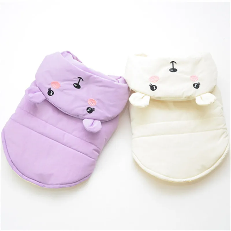 

Winter Dog Clothes Small Dog Clothing S M L XL XXL Pet Coat Outfit Cute Puppy Costume Hooded Apparel Dropshipping Dog Products