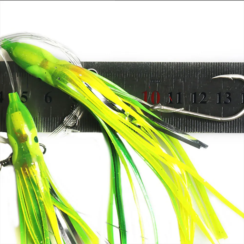 Octopus Bait Lure High Quality Squid / Shape Reusable Soft Fishing Accessories Artificial Outdoor Tackle | Спорт и развлечения