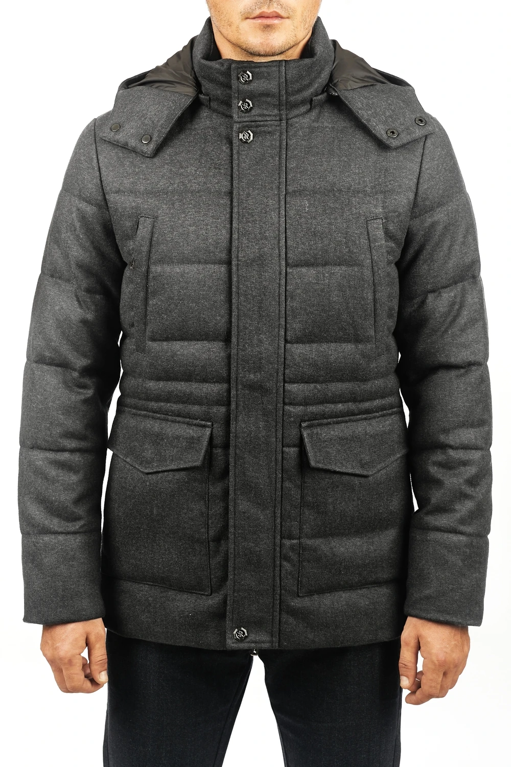 

Billionaire jacket down men 2021 Autumn Winter New fashion Thick warm Length Pocket zipper big size M-4XL high quality Coat