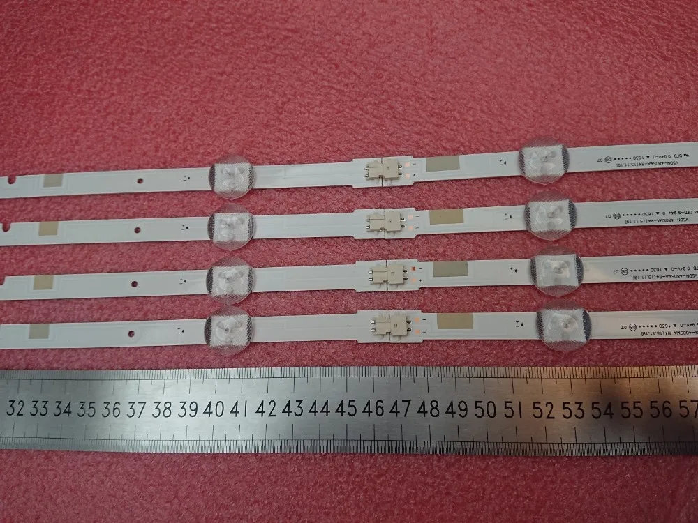 Новые 8 шт./компл. светодиодный подсветка полосы для samsung UN48J5000AF BN96-37296A 37297A SVS48 FCOM V5DN-480SMA-R4 V5DN-480SMB-R4