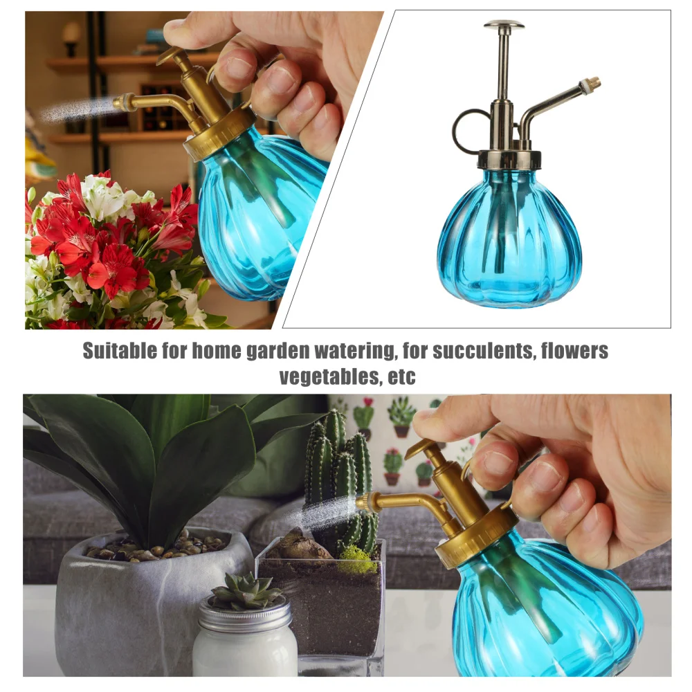 

2pcs Plant Watering Bottle Glass Plant Mister Spray Bottle Retro Plant Spritzer