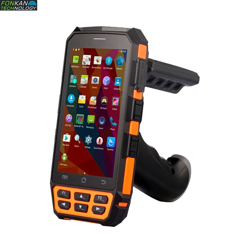 Сканер FONKAN Rfid UHF считыватель R2000 модуль Bluetooth Wi Fi связь 4G ручной инвентарь с Android 7 0|