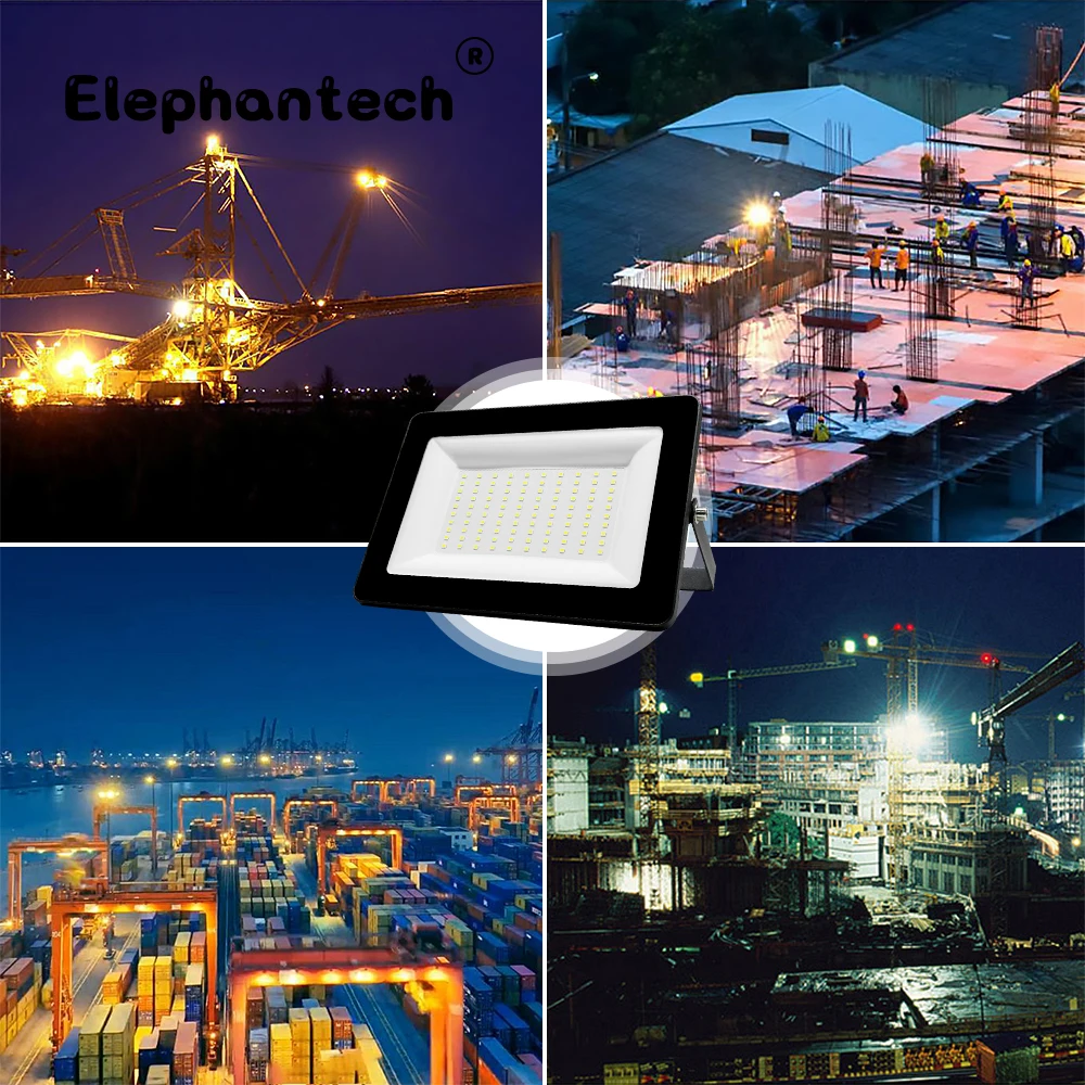 Светодиодный прожектор светильник 50 Вт 100 200 300 RGB напольный 220V-240V