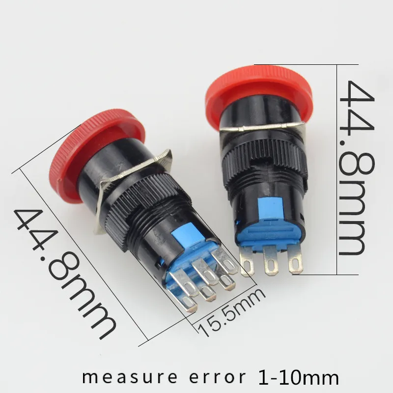 Кнопка аварийной остановки в виде красных грибов переключатель оборудование для