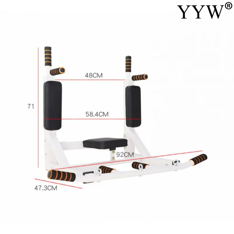 Новые Настенные горизонтальные стержни из стали 350 кг для домашнего тренажерного