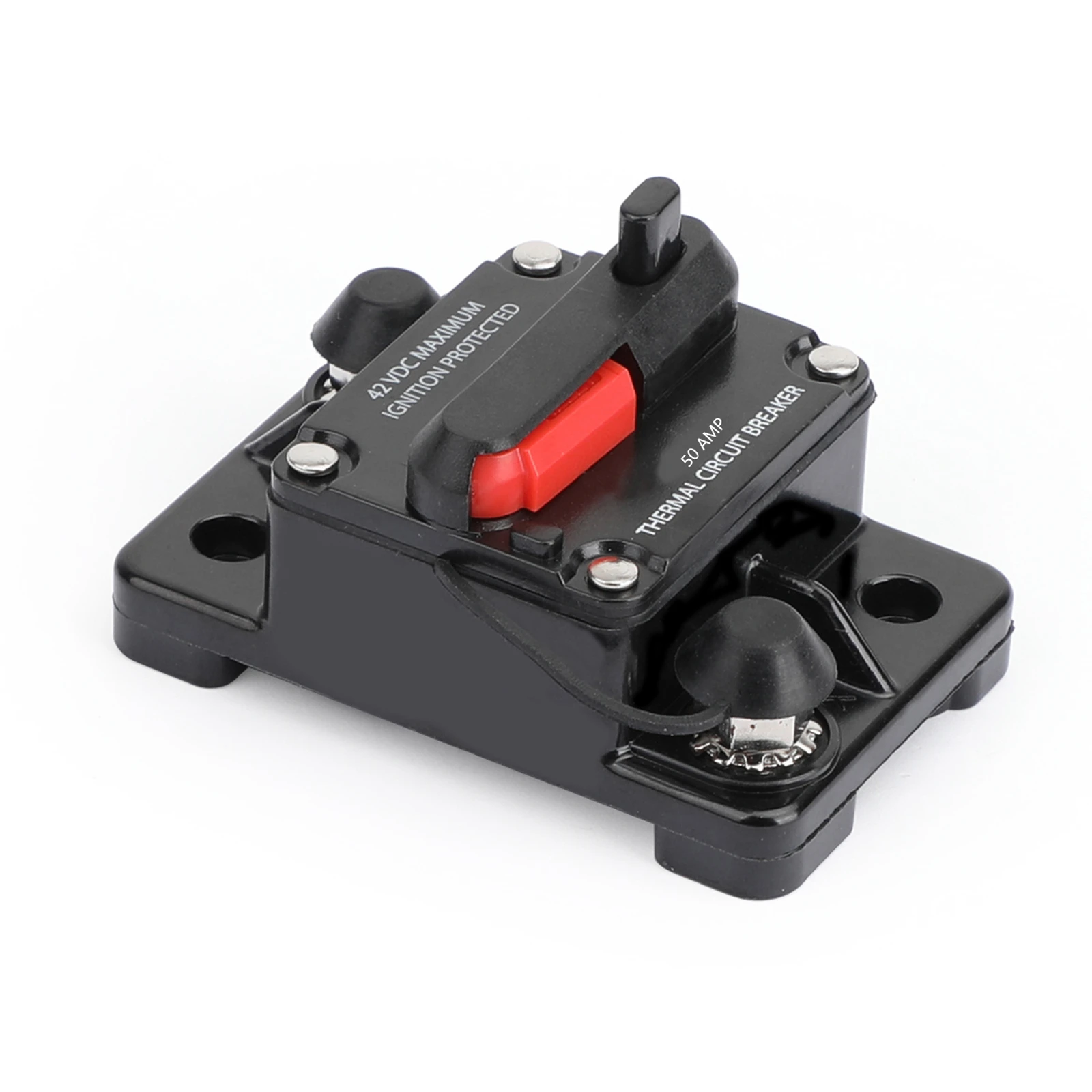 Areyourshop Водонепроницаемый размыкатели цепи предохранитель сброса 12 V-24 V DC для Авто Аудио морской