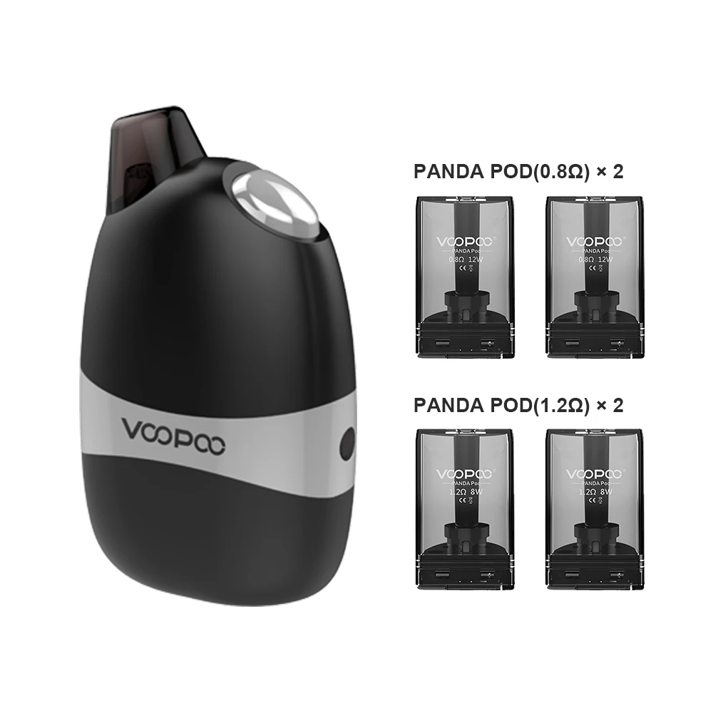 Оригинальный комплект VOOPOO Panda AIO Pod 1100 мАч аккумулятор 5 мл картридж Ом катушки все