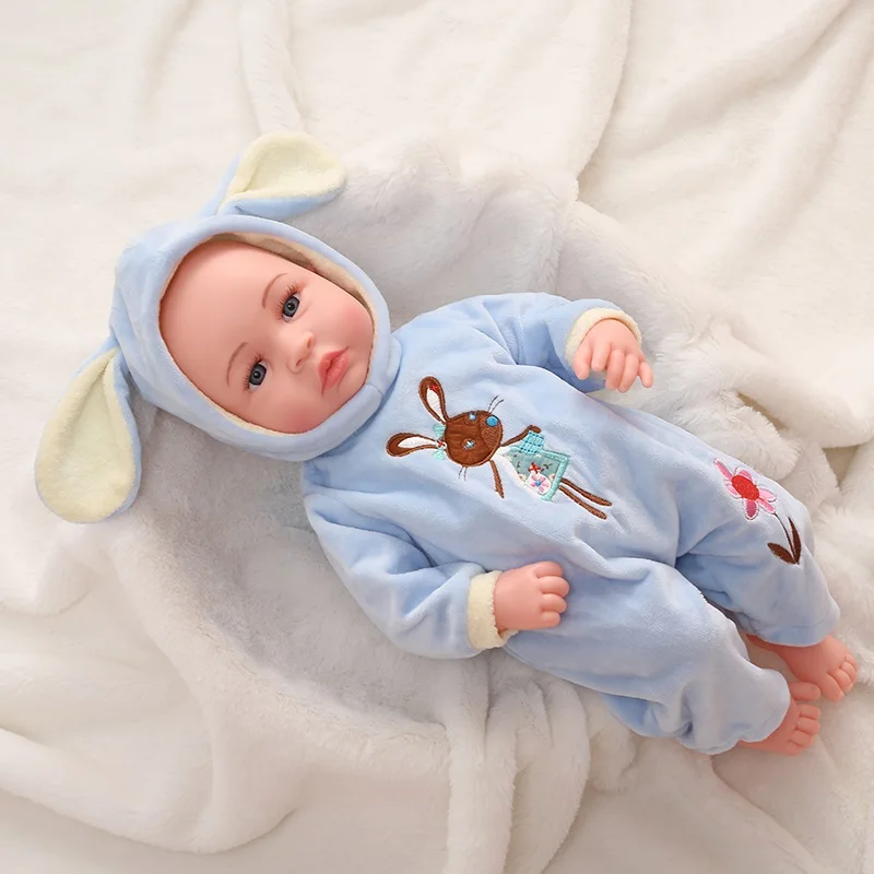 JX-255 45 см ITOUCH функциональные детские куклы, говорящие на папе, маме, смеющиеся плачущие, силиконовые Реборн, Супер реалистичные для малышей, Boneca, подарок игрушки для девочек кукла реборн - Цвет: JX-255