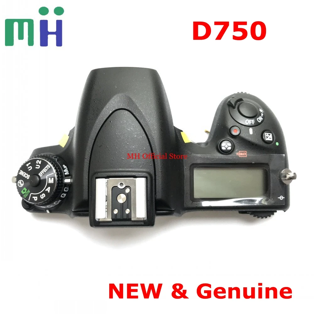 Новинка для Nikon D750 Верхняя Крышка корпуса с верхней ЖК-флэш-панелью переключатель