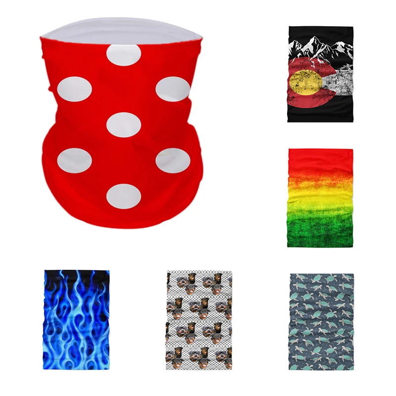 

3D Printed Tube Mask Scarf Neck Gaiter Seamless Bandana Tube Headband Unisex Motorcycle Skull Turban Braga Cuello Buffs Bandanas
