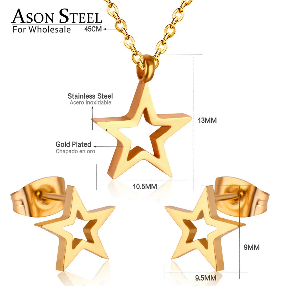 ASONSTEEL, ювелирные наборы с кубическим цирконием в виде совы для женщин/девушек, золото/серебро, кубинская цепочка, модные серьги-гвоздики, колье, бижутерия