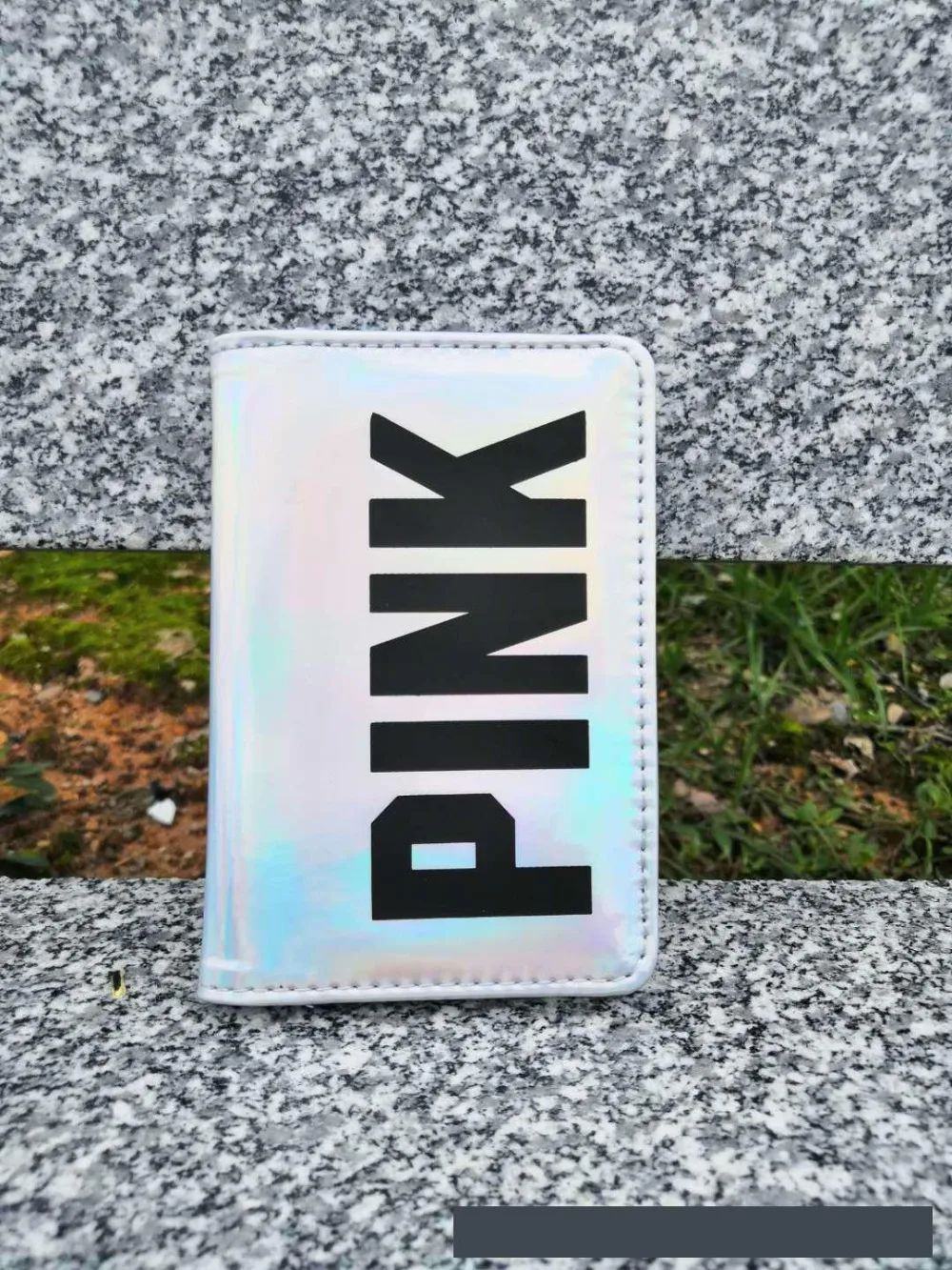 New card protection pink Wallet Bank purse Holder Id Bank Card Case Protection Credit Card Holder rfid wallet