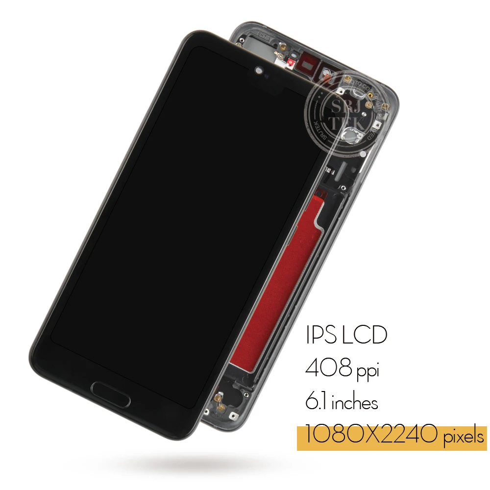 IPS For Huawei P20 Pro LCD Touch Glass Panel Plus Display CLT-AL00L Sensor Screen Frame CLT-AL01 Replacement Part | Мобильные