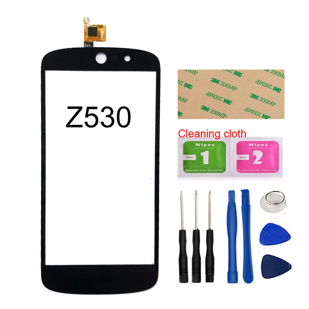 Black And Tool 5,0 ''сенсорный экран для Acer Liquid Z520 Z530 сенсорный экран дигитайзер Сенсорная панель Замена объектива - Цвет: Black And Tool